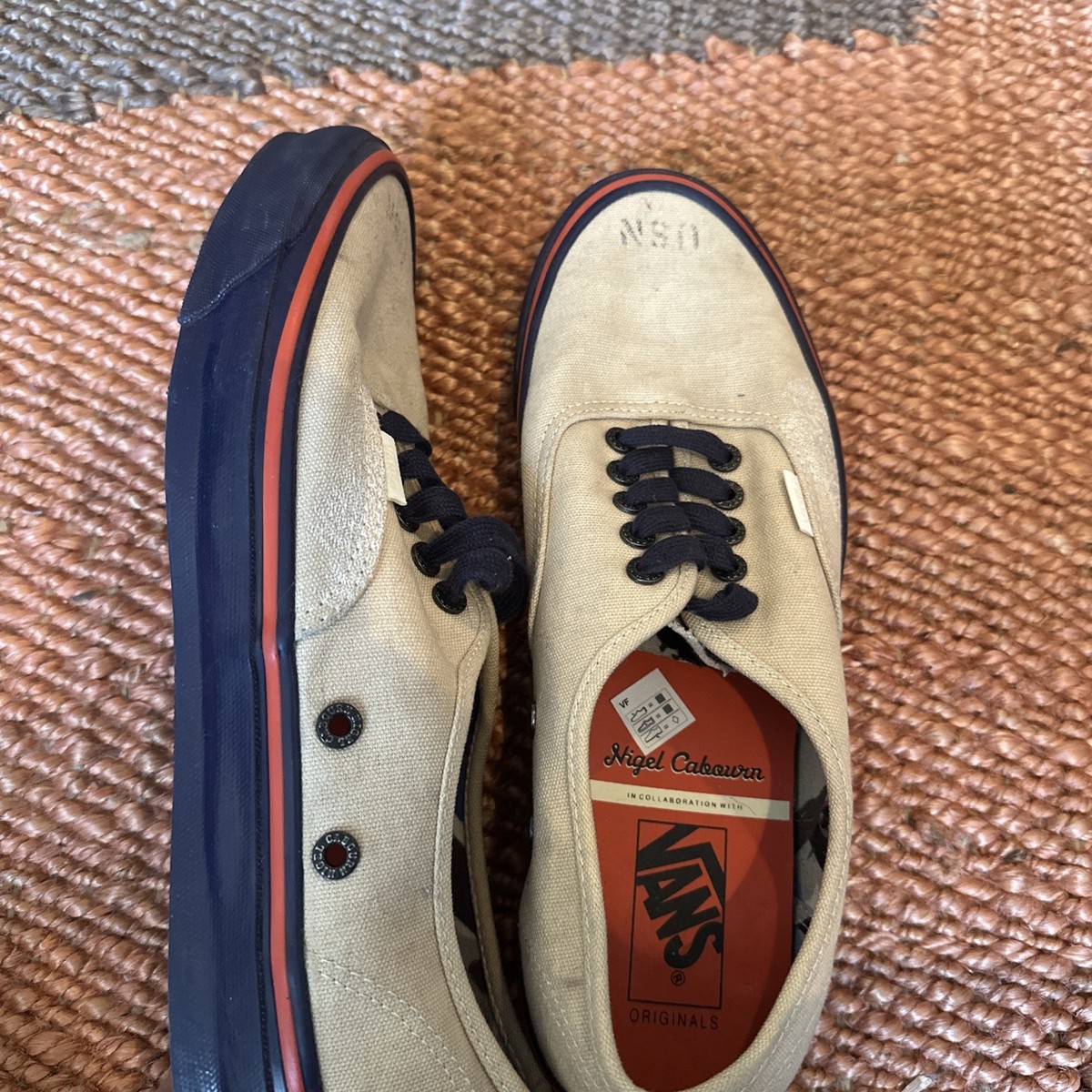 VANS Authentic LX OG x Nigel Cabourn Low USN - VN0A4BV99RE Men's