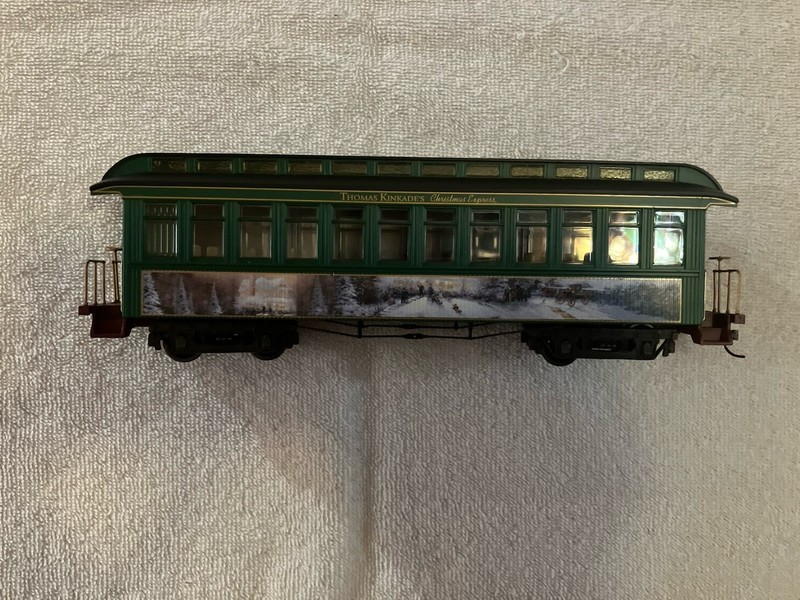 Hawthorne Village Thomas Kinkade Train Car
