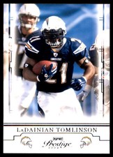LaDainian Tomlinson 2008 Playoff Prestige #82 Chargers NFL READ FREE SHIPPING