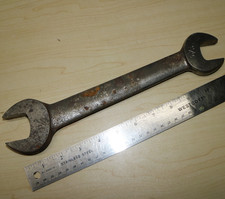 Vintage Armstrong Double Open End No 37 Wrench 1-1/16” 1-1/4” CAT tool kit combo