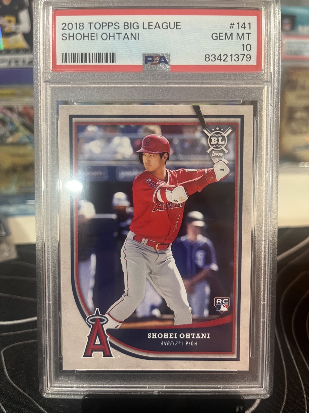 2018 Topps Big League - Shohei Ohtani #141 (RC) - PSA GEM MINT 10