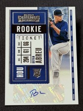 2020 Panini CONTENDERS ROOKIE AUTO Bryan Abreu item 1