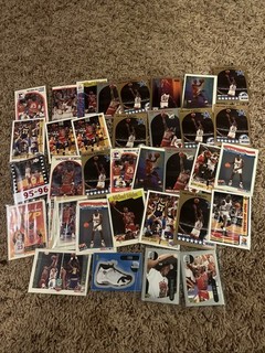 Michael Jordan 34 Card Lot! All Sleeved In Excellent Condition!