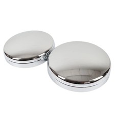 2 PCS Front Wheel Hub Center Caps for 2003-2017 Ram 3500 1-TON DUALLY