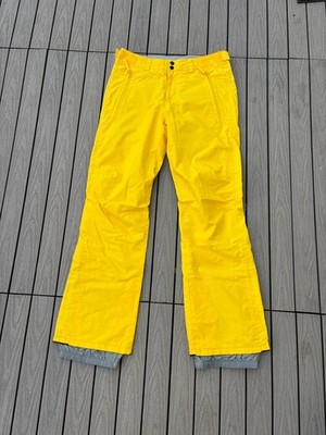 O Neill Yellow 8000mm Snowboard Ski Pants Medium Regular