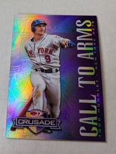 1998 Donruss Crusade Purple Todd Hundley Call To Arms #'d /100 Mets
