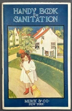 Merck, Co / Handy Book on Sanitation 1917 3rd Edition
