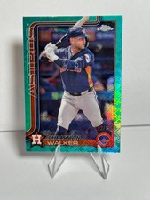 2025 Topps Chrome Logofractor Christian Walker #'d /199 - Astros