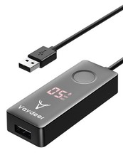 Automatic Mouse Jiggler Undetectable Mouse Mover Device with ON/Off Switch,Si...