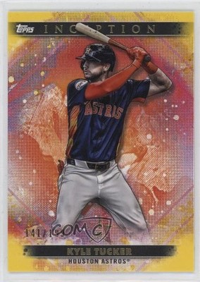 2024 Topps Inception Yellow /199 Kyle Tucker #43 sg4