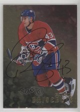 1998-99 ITG Be A Player Gold Auto Patrice Brisebois #216 Auto 1q2