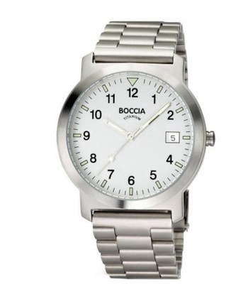 Boccia Herrenuhr 3630-01,Titanium.Neue Uhr+Etikett.2 Jahre Garantie ab Kauf