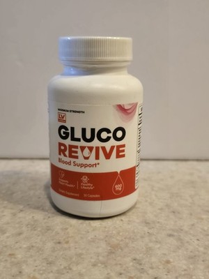 Gluco Revive Blood Support, Advanced Glycogen Optimizer, 30 Caps 04/2027