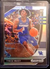 2020-21 Panini Prizm Tyrese Maxey Rookie #54 Silver Prizm (RC)