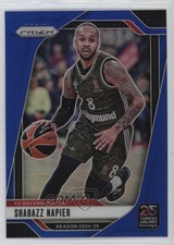 2024 Panini Prizm Turkish Airlines EuroLeague Blue /199 Shabazz Napier #63 14mf