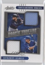 2021 Panini Absolute Rookie Threads Duals Travis Blankenhorn Zach McKinstry 0w6