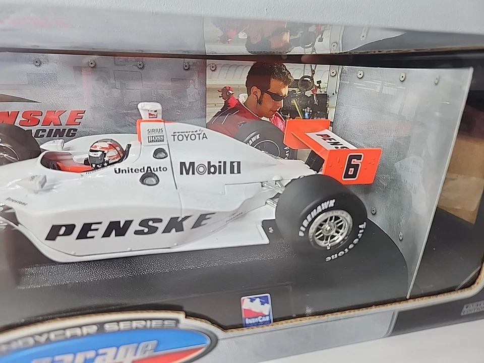 Sam Hornish Jr 2005 #6 Team Penske IndyCar 1/18 Greenlight Diecast edición limitada Foto 4 de 4