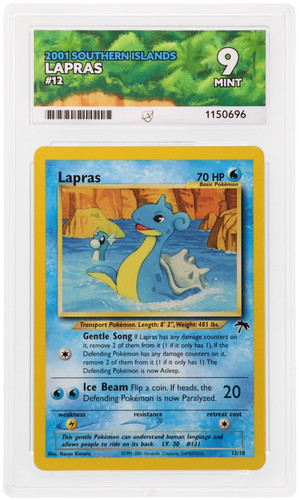 Lapras graded ACE 9 for sale on eBay