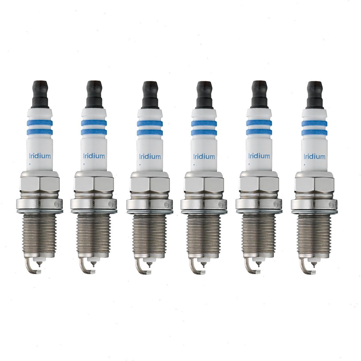 6 pc Bosch Double Iridium Spark Plugs for 1994-1997 Lexus SC300 3.0L L6 qv