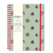 Cath Kidston A5 Notebook Wiro Bound 128 Lined Pages - Dog Portraits