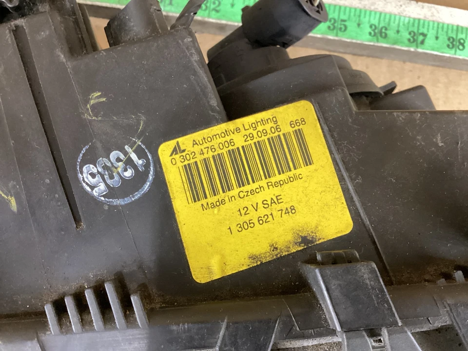 Faro delantero derecho BMW 325i 328i E46 1999-2001 con luz de intermitente OEM Foto 3 de 4