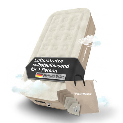 Luftbett selbstaufblasend selbst-aufblasbare Luft-Matratze inkl. Pumpe Gästebett