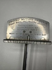 United Motors Service Front Wheel Ball Bearing Adjuster Red Handle Mechanic Tool