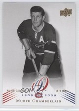 2008-09 Upper Deck Montreal Canadiens Centennial Set Murph Chamberlain #63 0f8
