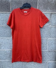 MADEWELL  T-Shirt Dress Short Sleeve Crew Neck Above The Knee Casual Size Medium