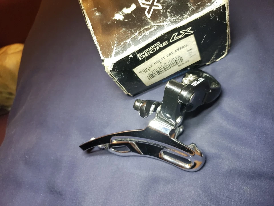 Vintage Shimano Deore LX FD-M563 Front Derailleur 28.6 mm Top Pull MTB 90s - Image 2 of 4