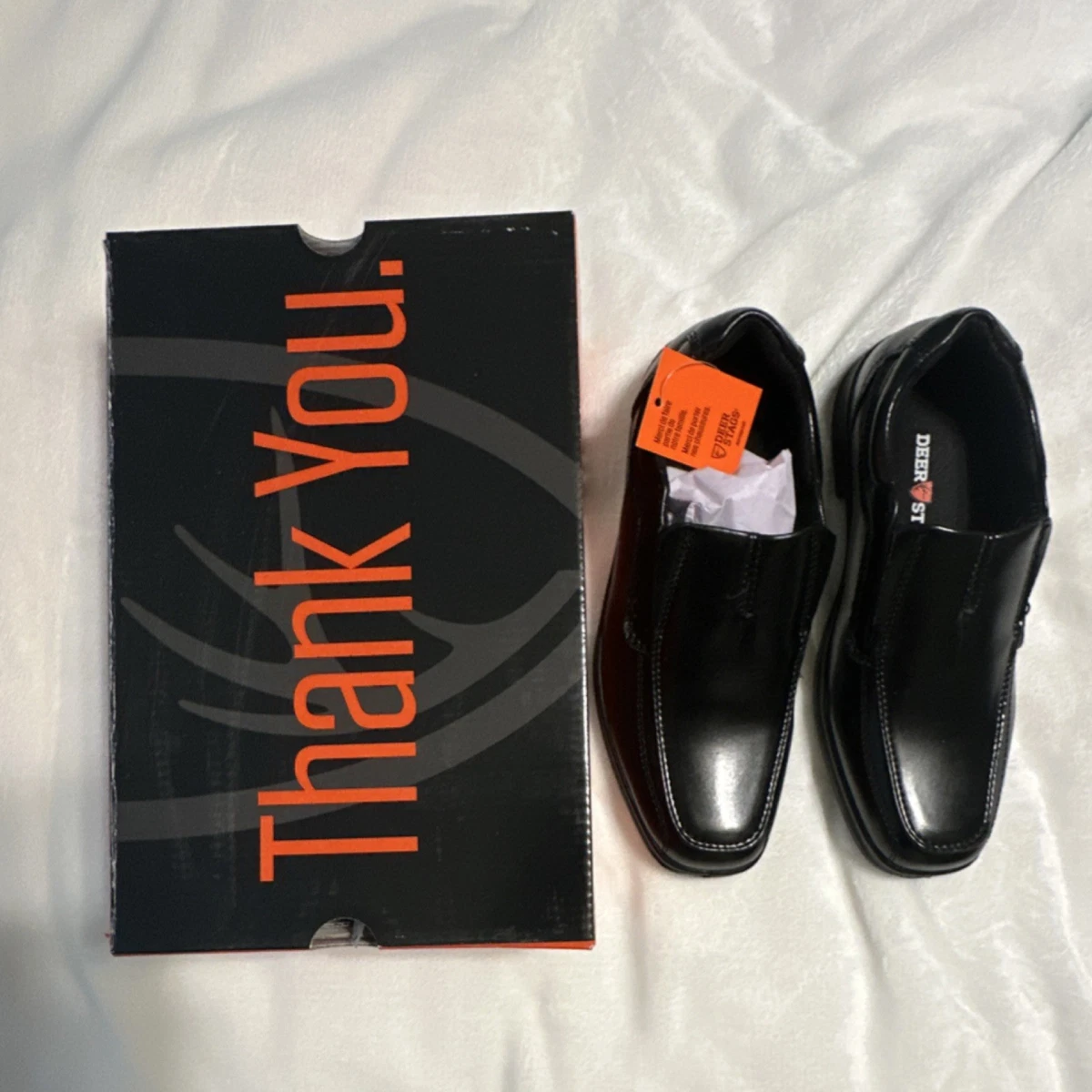 Deer Stags Boy Black Shoes for Boys for sale | eBay display picture 3