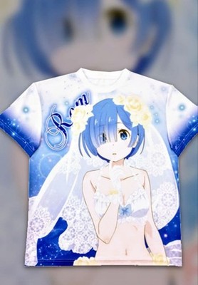 Re:Zero Rem Wedding Dress TShirt WOW!ART Vol.2 Unopened Full Color