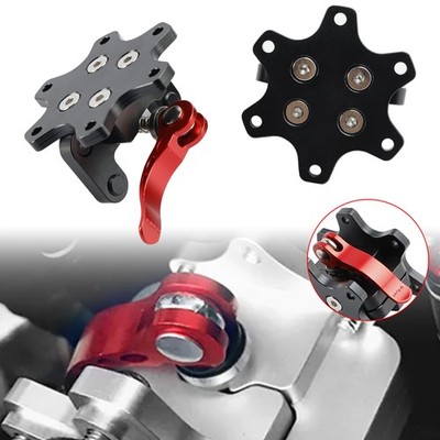 70mm Steering Wheel Quick Release Hub Adapter For Thrustmaster/Logitech Black