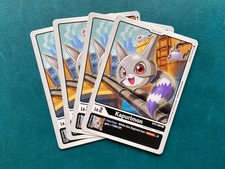 Kapurimon BT2-005 Playset Release Special Booster 1.0 1.5 Digimon Card Game x4