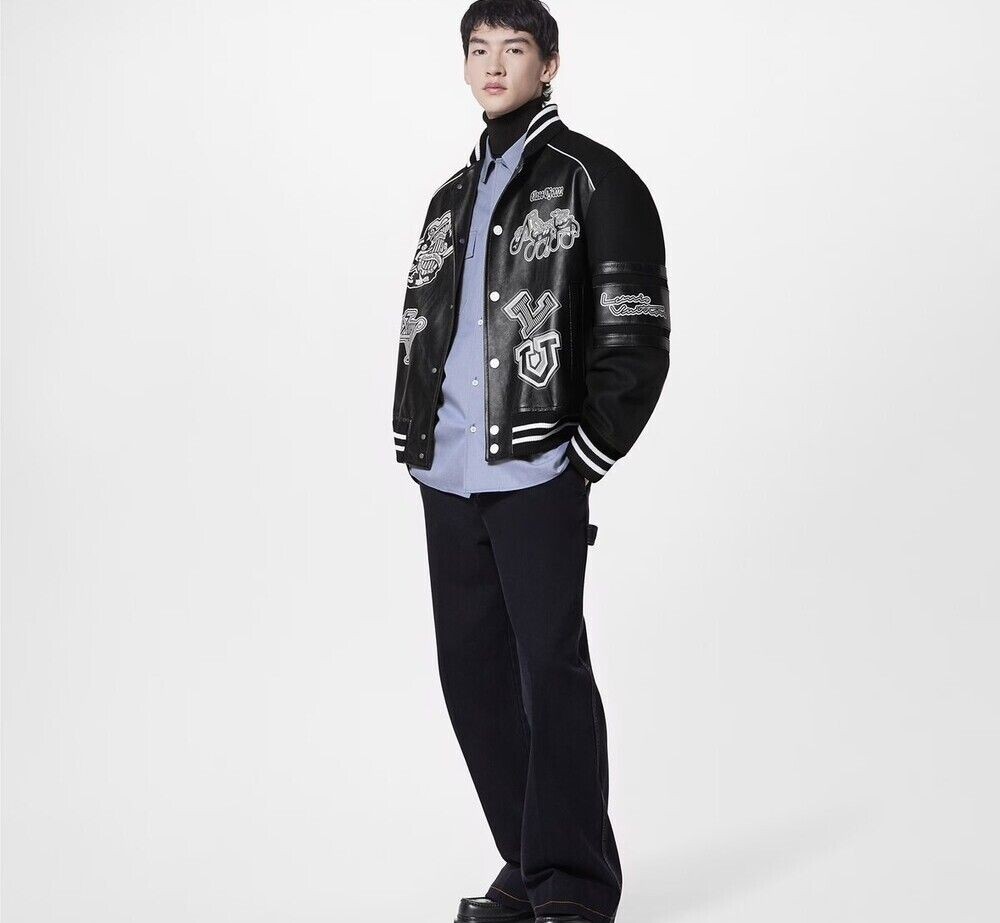 Louis Vuitton Varsity Multi-Patch Blouson Jacket … - image 9