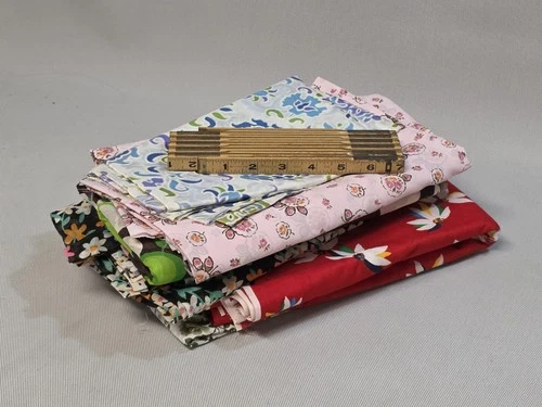 Vintage Fabric Lot 17+ Yards Retro Mid Century Cotton Screen Print Cohama Destas image 8