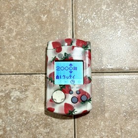 🍓Official Sega Dreamcast Strawberry VMU Visual Memory Unit Japan REGION FREE