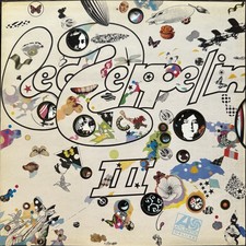 LED ZEPPELIN 111 UK FIRST PRESS UK PlUM NEAR MINT/NEAR MINT