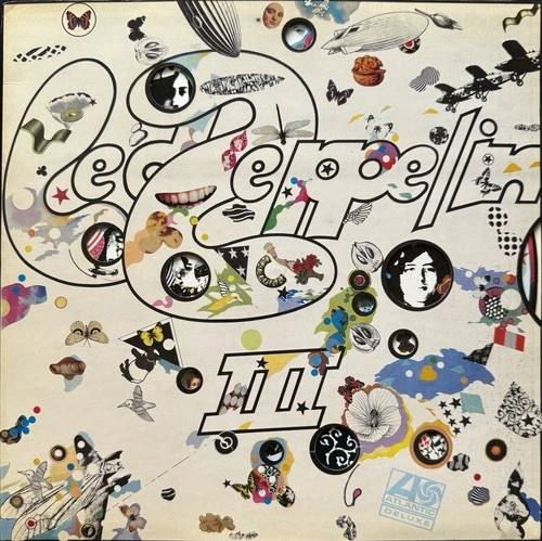 LED ZEPPELIN 111 UK FIRST PRESS UK PlUM NEAR MINT/NEAR MINT