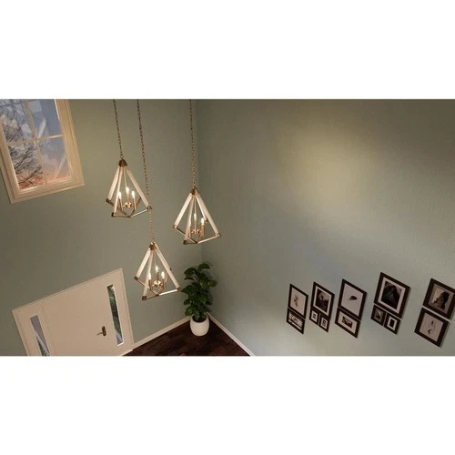 View Point - 3 Light Foyer - 22.75 Inches high     -Traditional Installation - Picture 3 of 8