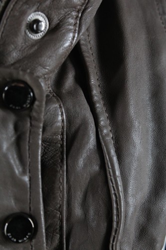 Zara Woman braune Leder-Jacke Gr.M weiches Echtleder Top Zustand - Bild 3 von 9