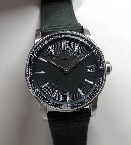 2025 Audemars Piguet Code 11.59 Green Dial 41mm 15210ST.OO.A05...