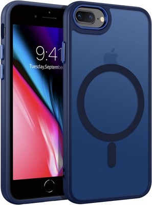 iPhone 8 Plus Case, iPhone 7 Plus Phone Case Magnetic Translucent Matte Back Cov