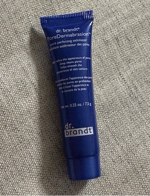 DR. BRANDT PoreDermabrasion pore perfecting exfoliator 0.25oz Sample Travel Sz