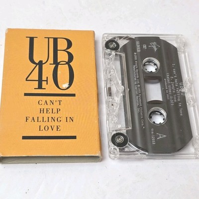 UB40 Can't Help Falling in Love Cassette Single Tape *BUY 2 GET 3 FREE*