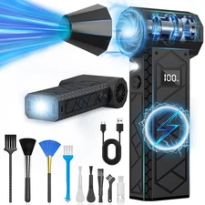Electric Compressed Air Duster 180000RPM Super Power Cordless Dust Air Blower