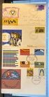 AUSTRALIA FDC (4) Christmas etc Four different includes WCS cover (567)