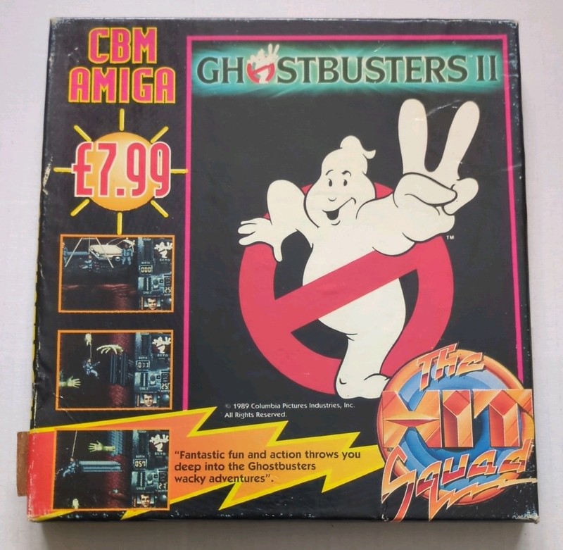 Ghostbusters II Amiga Boxed Complete With Manual Tested Working