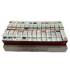 SMEAD 67070 BCCR-ASMT alphabetic color code Labels Dispenser Boxes Bar Style