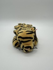 Ty 1995 Original Beanie Baby Stripes the Tiger ( New, Damaged Tag)